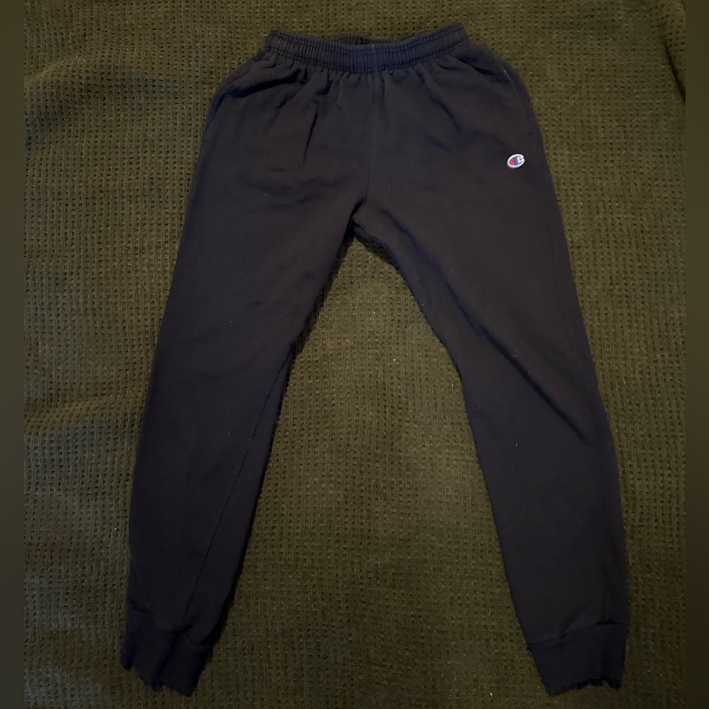 Black champion joggers